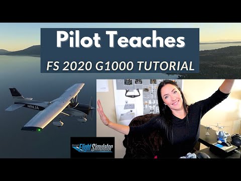 REAL PILOT Teaches Microsoft Flight Simulator 2020 G1000 Autopilot & ILS Tutorial | Full IFR Flight!