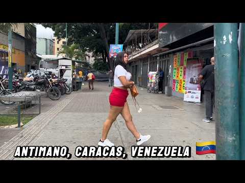 🇻🇪 Discovering the Popular CARACAS, walking in ANTIMANO #virtualtour #antimano #caracas #venezuela