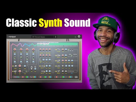 Minipol VST Plugin By Karanyi Sounds Review And Demo  (Virtual Analog Synth)
