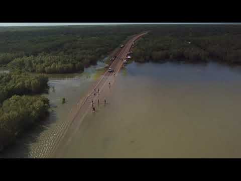 Flood at Roebuck Plains, Broome, Western Australia
