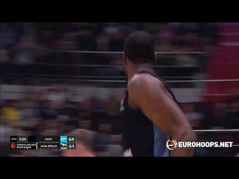Zenit St Petersburg - ALBA Berlin 81-83: Will Thomas (19 points)