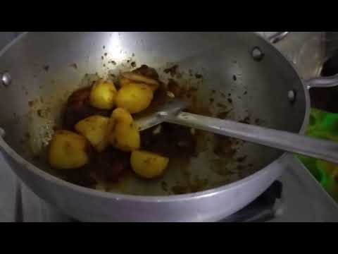 kapcikam o alu diye dim curry 🍛