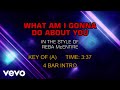 Reba McEntire - What Am I Gonna Do About You (Karaoke)