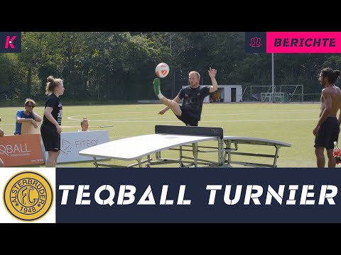 Spaß und Kunststücke beim Teqball-Turnier: FC Alsterbrüder richtet erstes Hamburger Turnier aus