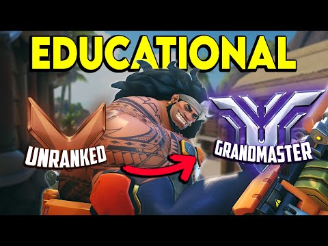 EDUCATIONAL Mauga Unranked to GM Season 13 the movie | Overwatch 2