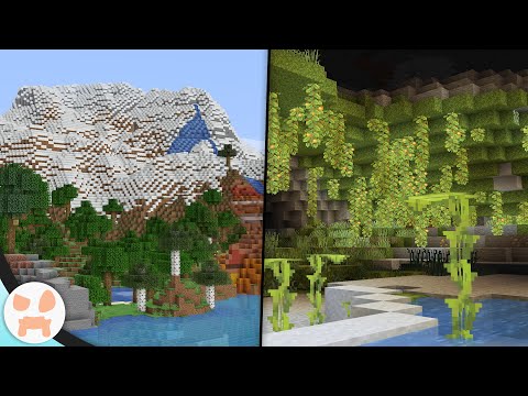 EPIC Minecraft 1.18 Caves and Cliffs Pt 2 Test Snapshot!