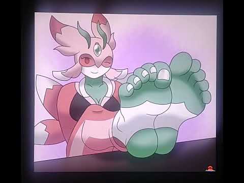 Pokemon - ( Sun And Moon Lurantis's Feet ) ,