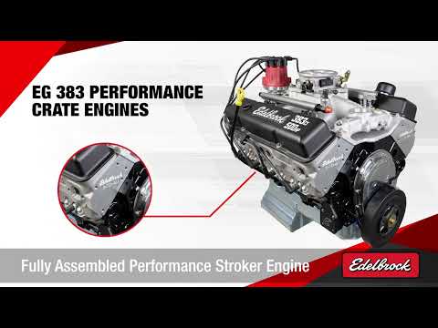 Edelbrock EG 383 SBC Crate Engines