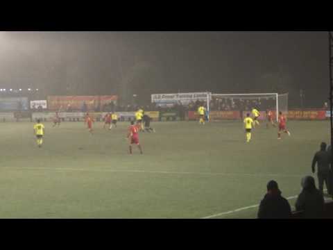 Banbury United 0 Chesham United 0 - Abandoned Fog after 35 mins- 24th Jan 2017