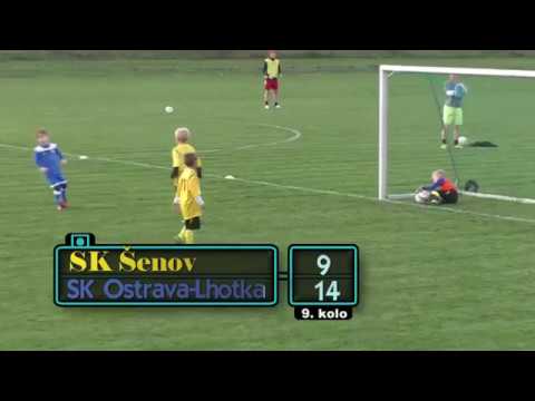 Fotbalový zápas U9 SK Šenov-SK Lhotka 26.10.2017