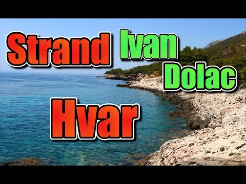Insel Hvar Strand Ivan Dolac  (Croatia)