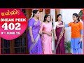Malli Serial EP 402 Sneak Peek 9th June 2025 Nikitha Vijay Saregama Dice TV Shows Tamil