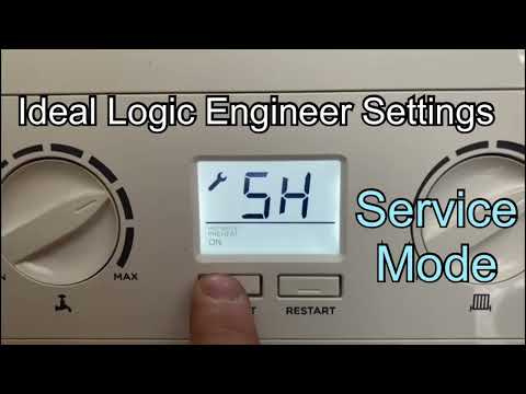 Ideal Logic Engineer Settings | Service Mode