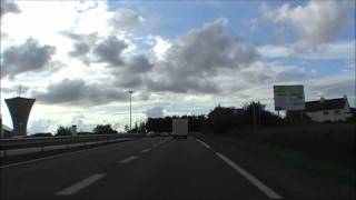preview picture of video 'Driving Along The N12 E50 & D786 Between Plérin & Pordic, Brittany, France 26th August 2011'