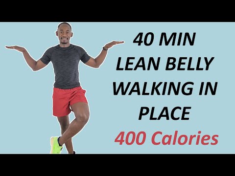 45 Minute Intense Running Workout at Home for Slimming 400 Calories