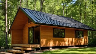 (4x6 meters ) Tiny House Design For OFFGRID Living In a Cozy 1 Bedroom Space