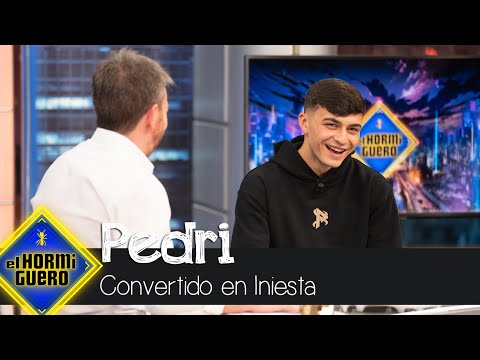 El sueño de Pedri hecho realidad, convertirse en Iniesta - El Hormiguero