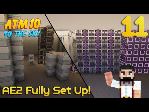 The Final Form of Our AE2 System - ATM10 To The Sky (11)