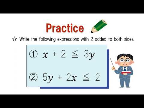 中1＿不等式の性質＿不等式と足し算（英語版）