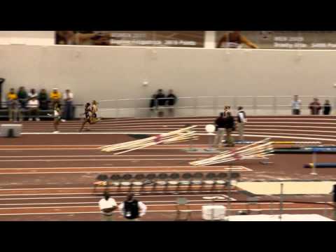 2012 TAMU Indoor Womens 4x400M Heat 3