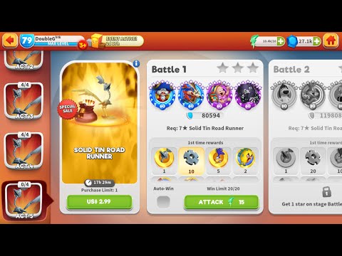 Solid Tin Road Runner: Brilliant Robo-Bird, Act 5 | Looney Tunes: World of Mayhem