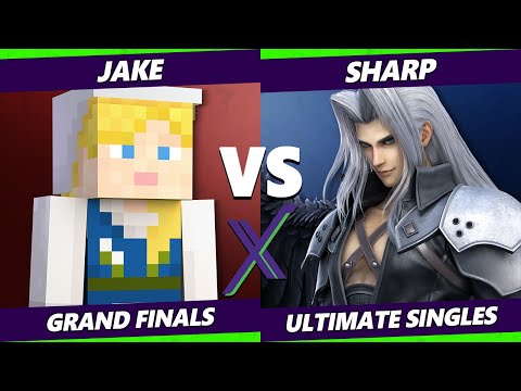 S@X 405 Online GRAND FINALS - Jake (Steve) Vs. Sharp (Sephiroth, Joker, Wolf) Smash Ultimate - SSBU