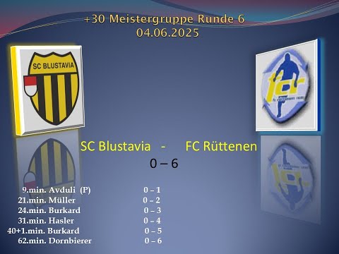 +30 Meistergruppe  SC Blustavia - FC Rüttenen