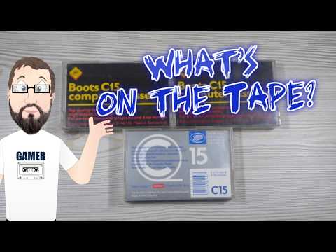 What's on the Tape? 🖥️ featuring ZX Spectrum games Jet Set Willy, Dizzy Treasure Island and more!