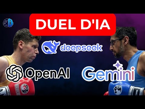 Les 3 modèles d'IA en duel