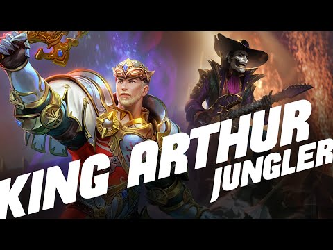 KING ARTHUR JUNGLER - O rei está na selva... o rei da selva? - Smite Brasil Season 8 - PT BR