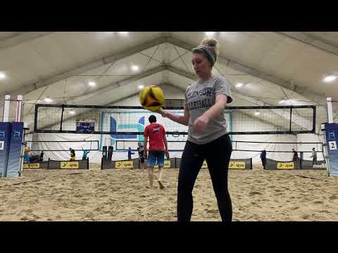 Doubles 2v2 Co-Ed Sand Volleyball League Final Boss vs Team Couple 1/10/2022