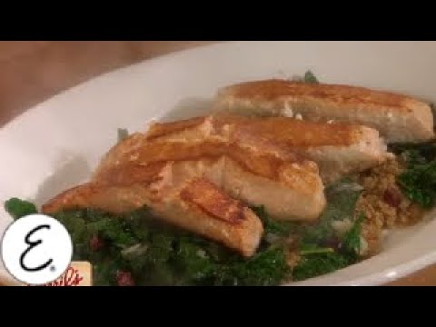 Grilled Salmon with Kale and Quinoa | Emeril Lagasse