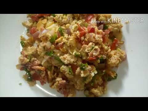 Healthy Ginger/Tumeric Scrambled Eggs#best scrambled eggs.