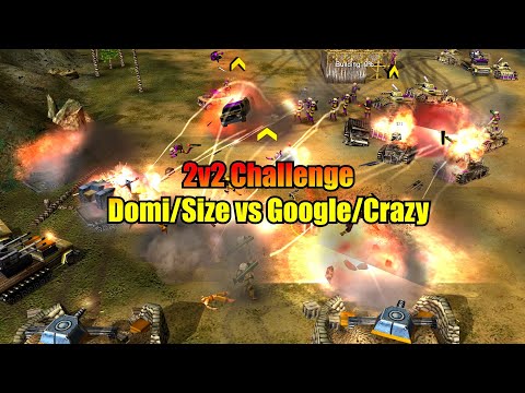 DoMiNaToR / Size vs Google / DK Crazy - Pro 2v2 Challenge with Voice Comms