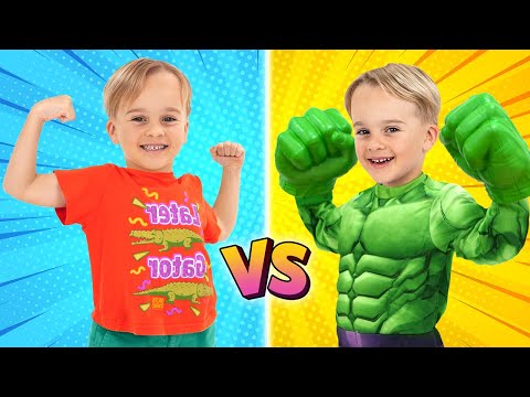 Chris and Alice Twin Smash! Super Team Up! Funny stories with kids