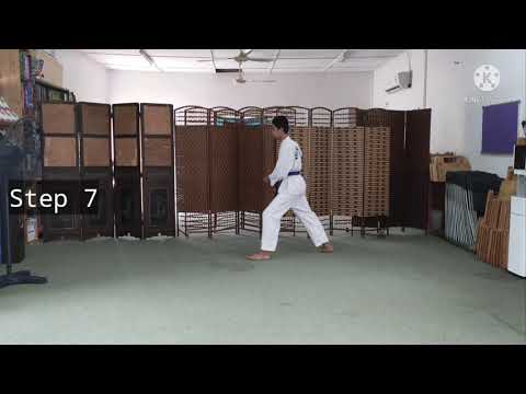 Pattern Taekwon-Do ITF Saju Makgi Bahasa Melayu