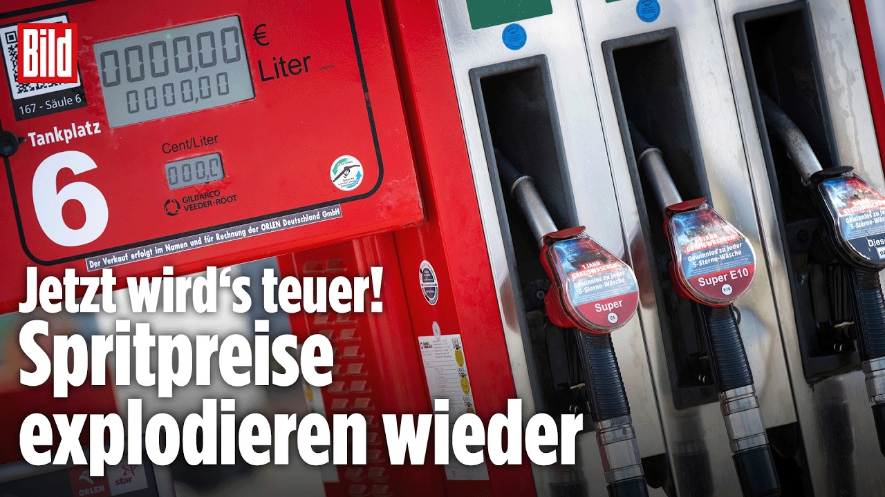 Nach Tankrabatt-Aus: Spritpreise schießen wieder in die Höhe! | Vertraulich-Clips