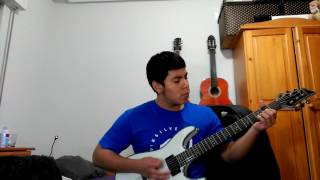 Amaranthe - Break down and cry(guitar cover)