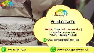 Send #cake  To USA | #india | #usa | #australia | #uk | #germany | #canada with free shipping