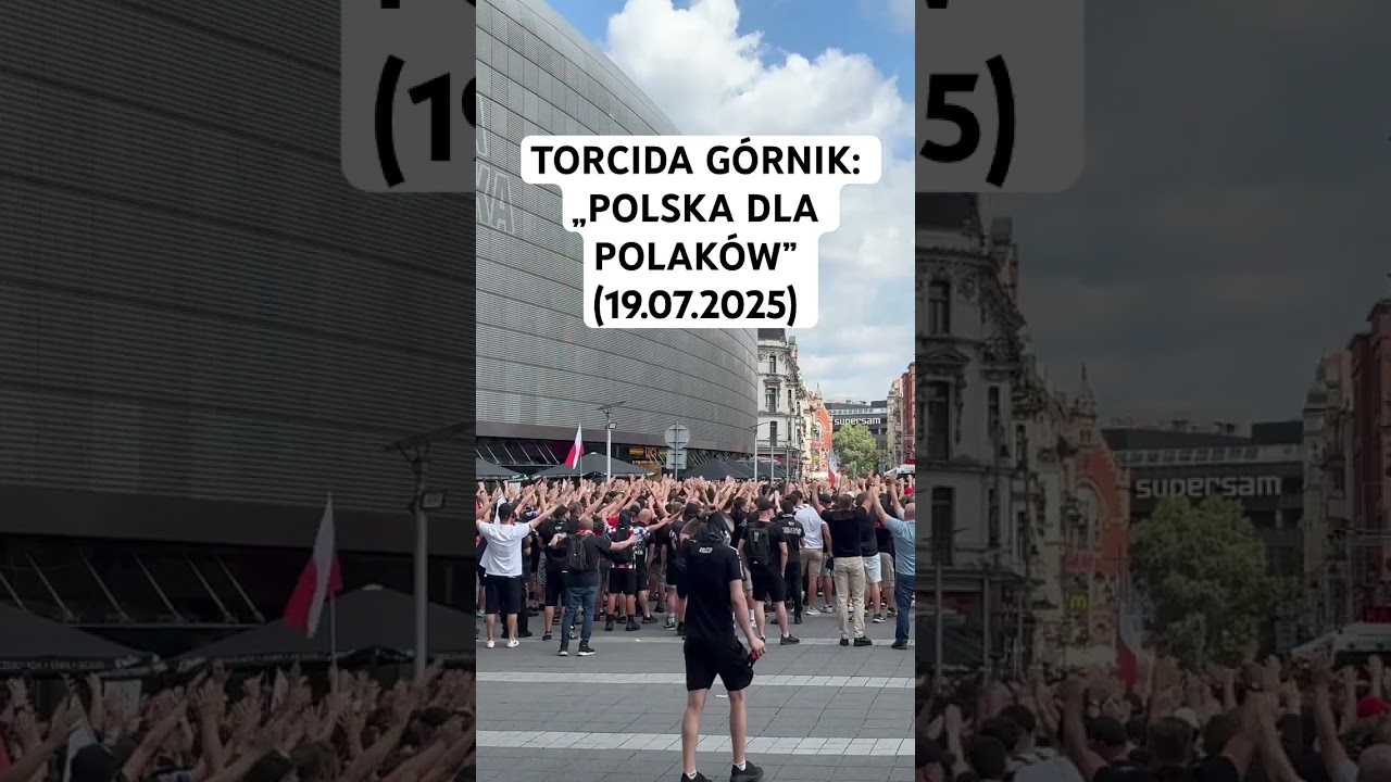 POLSKA DLA POLAKÓW #górnikzabrze #torcida #katowice #marsz #kibice #ultras #hooligans #shorts #viral