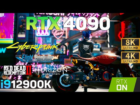 NVIDIA RTX 4090 + i9 12900K – 8K- und 4K-Gaming-Test