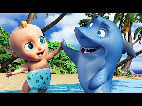 Baby Shark + Ten in the bed - Kids Songs and Nursery Rhymes | LooLoo Kids