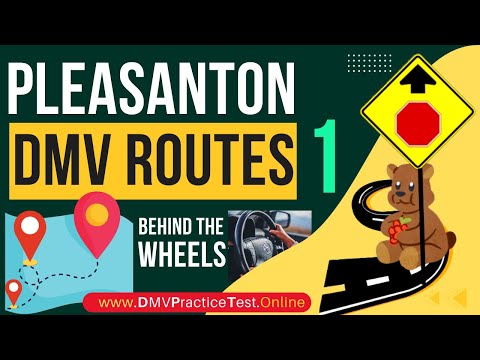 Dmv Pleasanton Driving Test Route