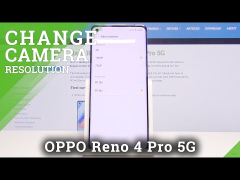 How to Change Video Resolution in OPPO Reno4 Pro 5G – Open Camera’s Settings