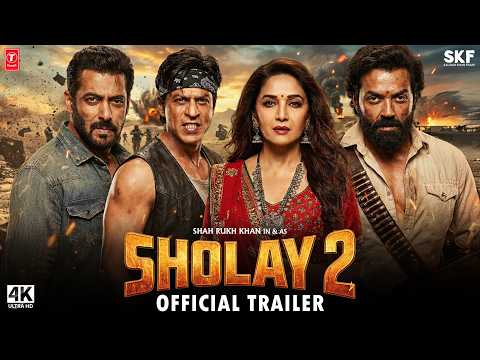 SHOLAY 2 - Official Trailer | Shah Rukh Khan | Salman Khan | Bobby Deol | Madhuri Dixit | In 2025