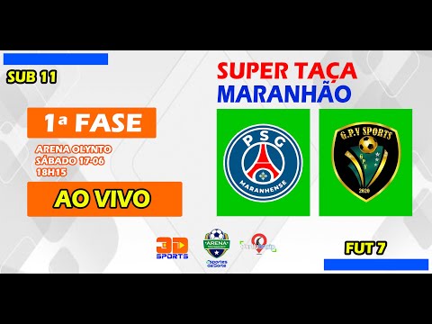 PSG MARANHENSE X GPV SPORTS -  FUT 7 SUB 11 SUPER TAÇA MARANHÃO 2023