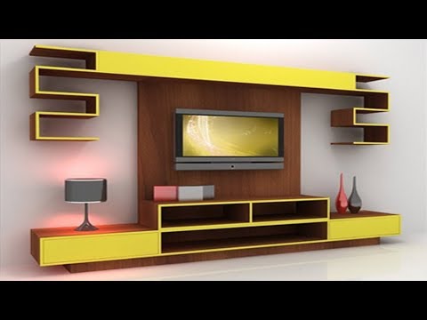 Wall mounted led tv cabinet designs