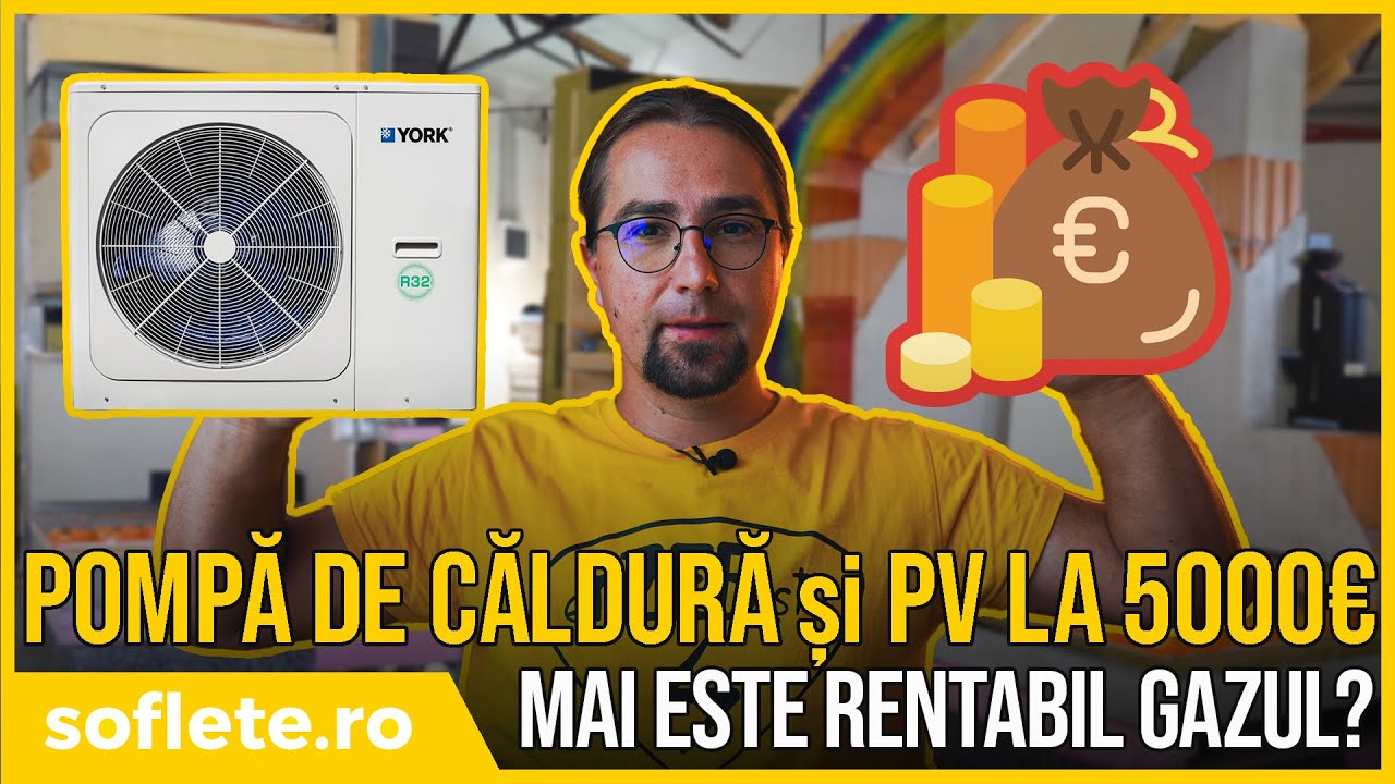 POMPĂ DE CĂLDURĂ și PV la 5000€! Mai este rentabil gazul?