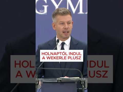 Jön a Wekerle Plusz, 45 évre emelik a korhatárt? 👀👇