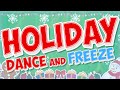 Holiday Dance and Freeze | Holiday Brain Break for Kids | Jack Hartmann Freeze Dance